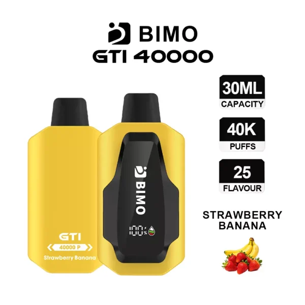 BIMO GTI 40000 – Strawberry Banana