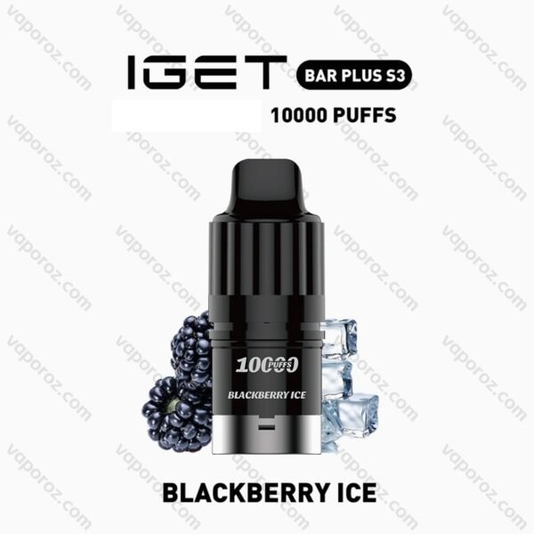 IGET BAR PLUS S3 POD – Blackberry Ice