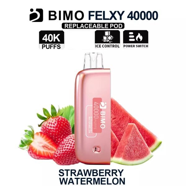 BIMO FELXY 40000 Pod – Strawberry Watermelon