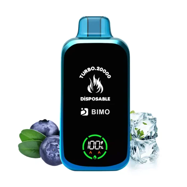 BIMO TURBO 20000 – Blue Razz Ice