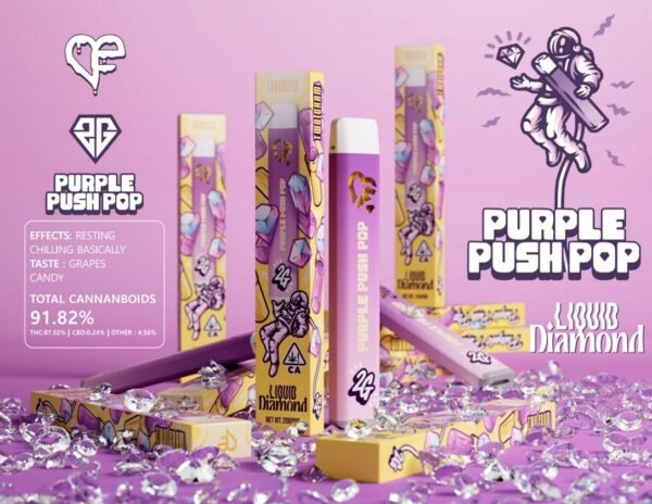 Purple Push Pop